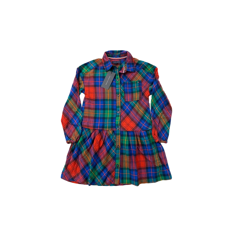 Vestido polo infantil tommy top