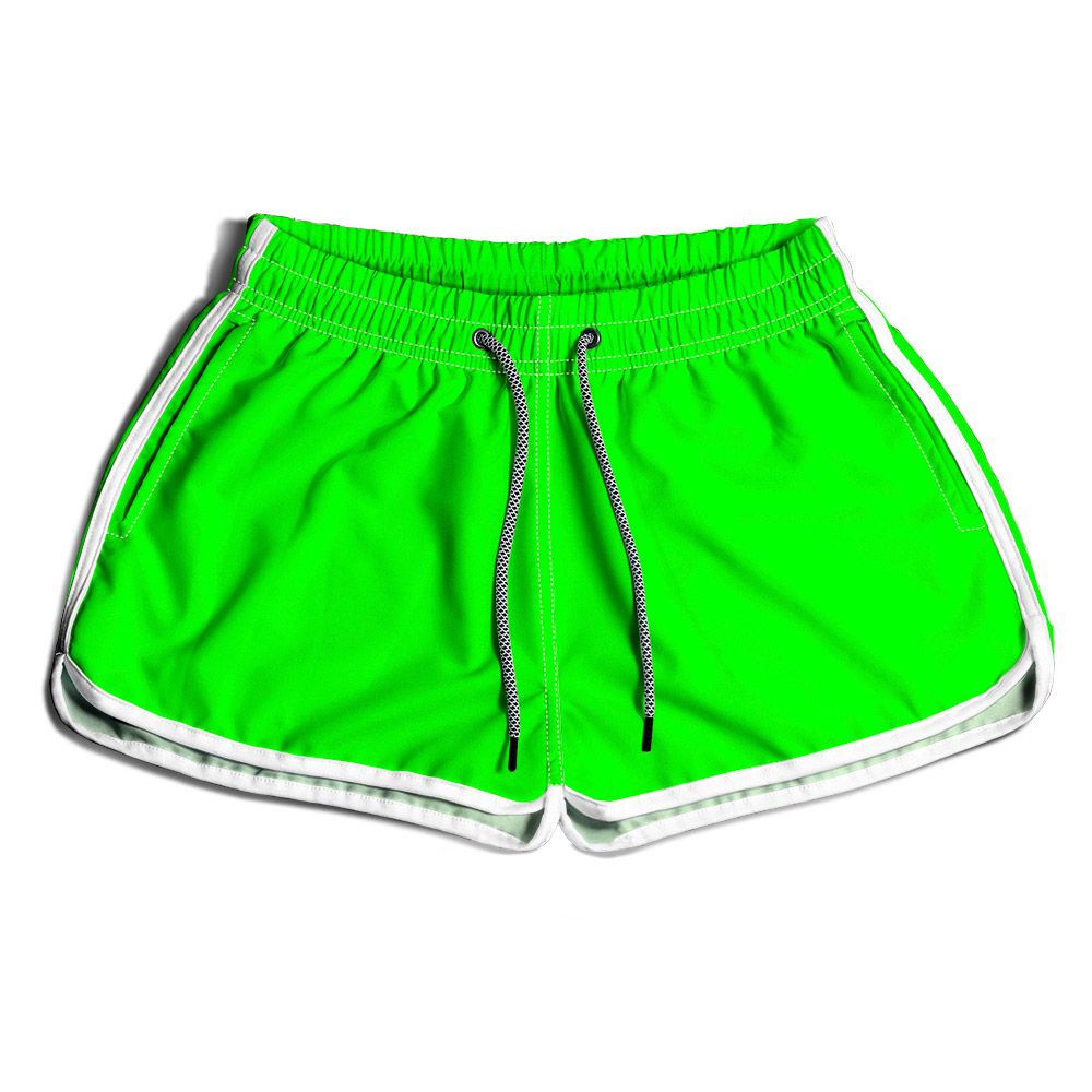 Short Praia Feminino Verde Liso Use Nerd USENERD