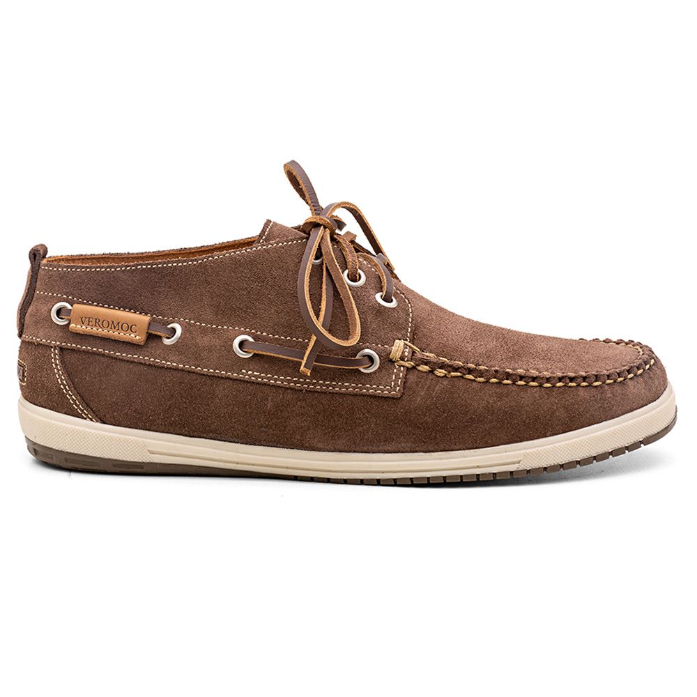 moco Mocassim Sider Masculino Brown | Veromoc