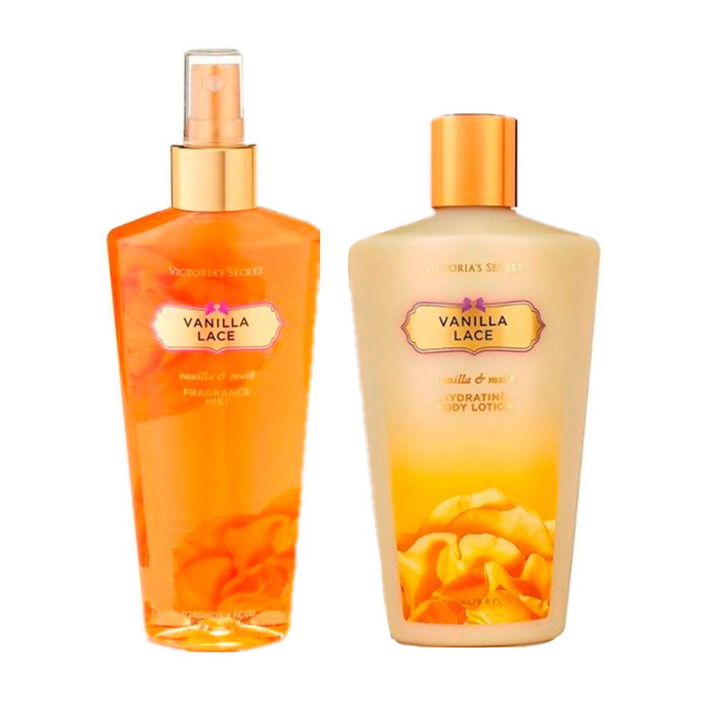 kit body lotion + body splash Victoria's Secret Vanilla Lace 250ml