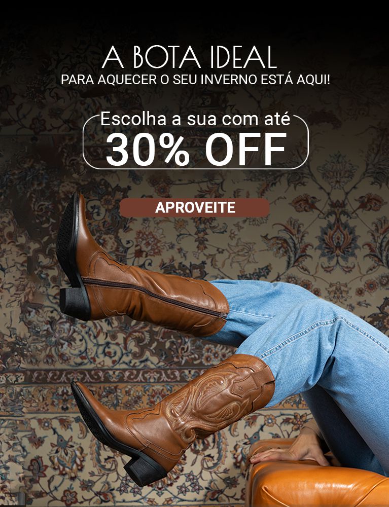 Botas 30% OFF