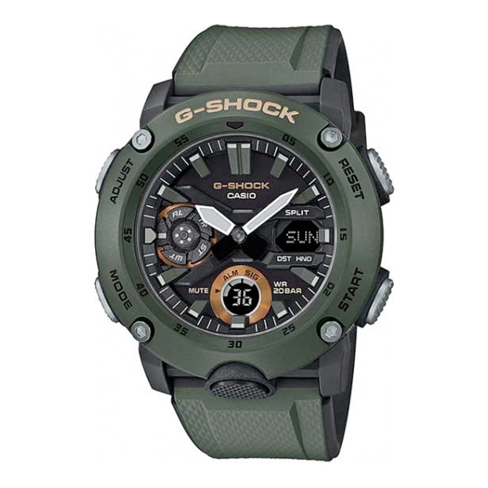g shock shock absorbing structure