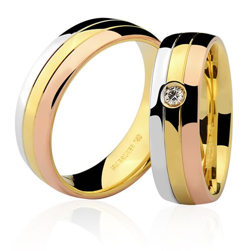 Amare Jóias Alianças Ribeirão Preto Ribeirão Preto Sp Alianca De Casamento Top Em Ouro 18k Cravejada Com Diamante Rdj