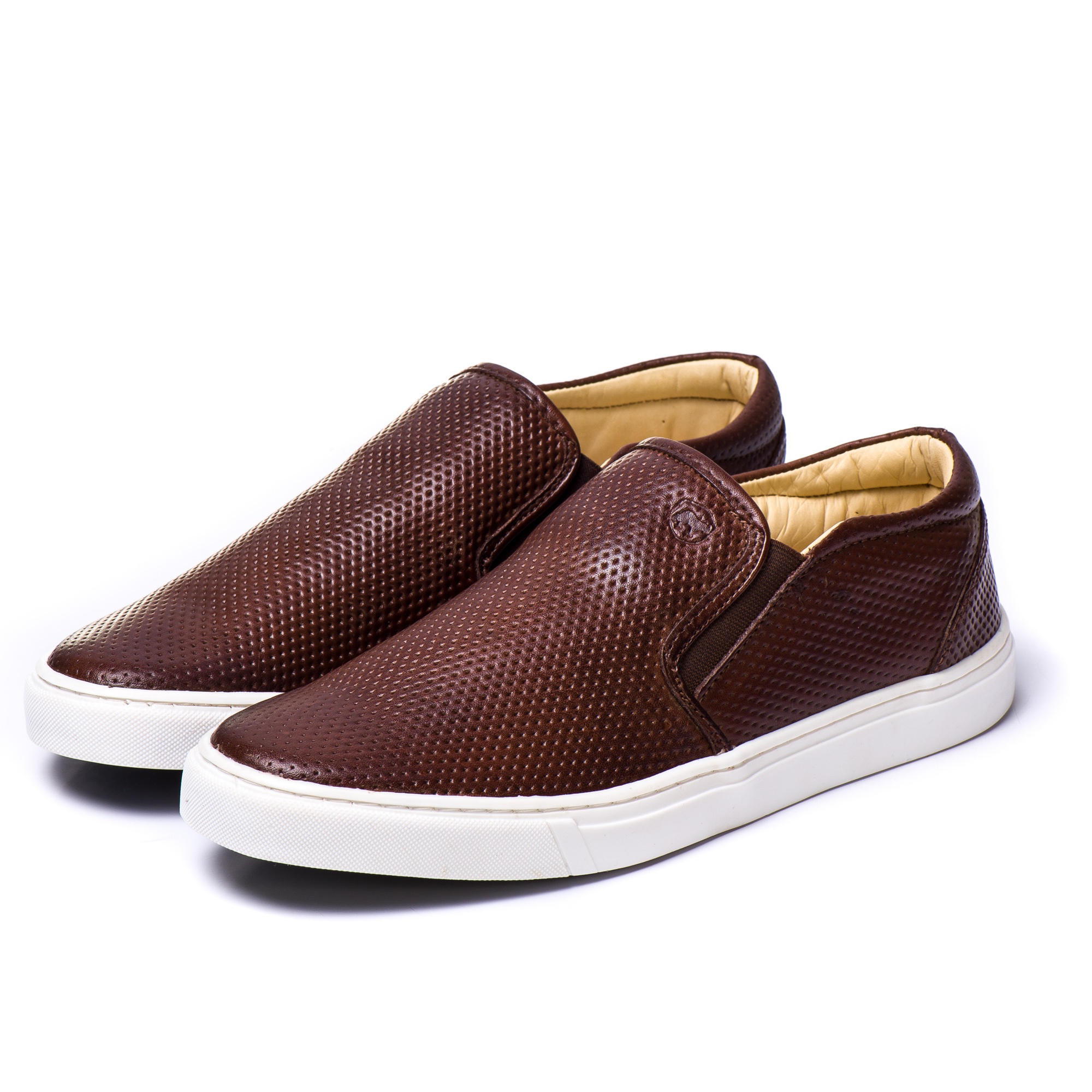 vans slip on bege