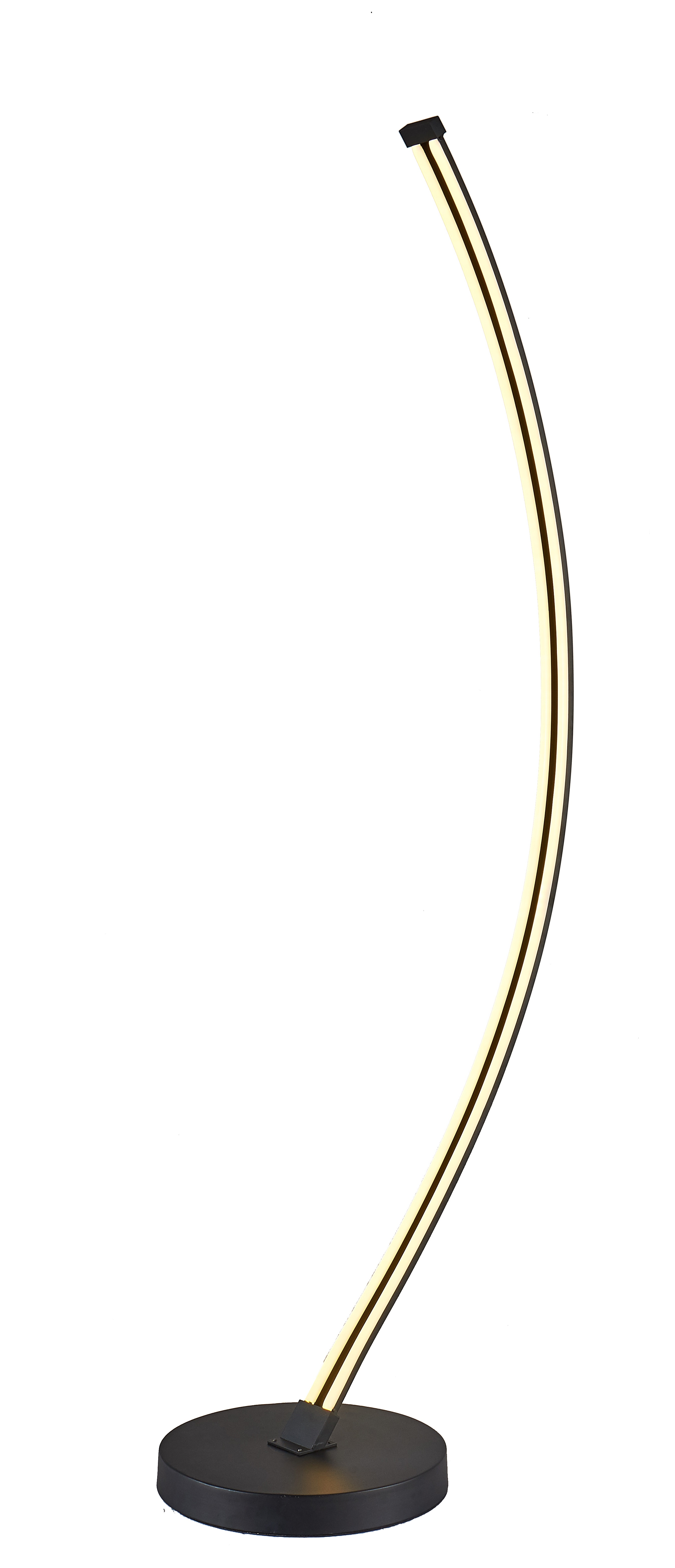 Luminária de Piso Preta de 2 LED 3.000 K 61 W FL2LBL Best4Home