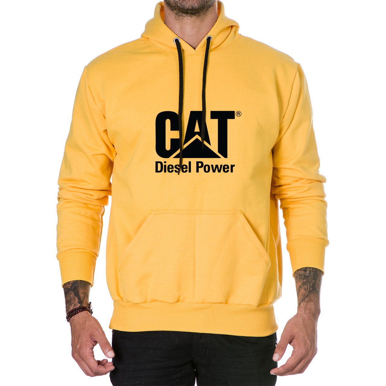 diesel orange moletom com capuz
