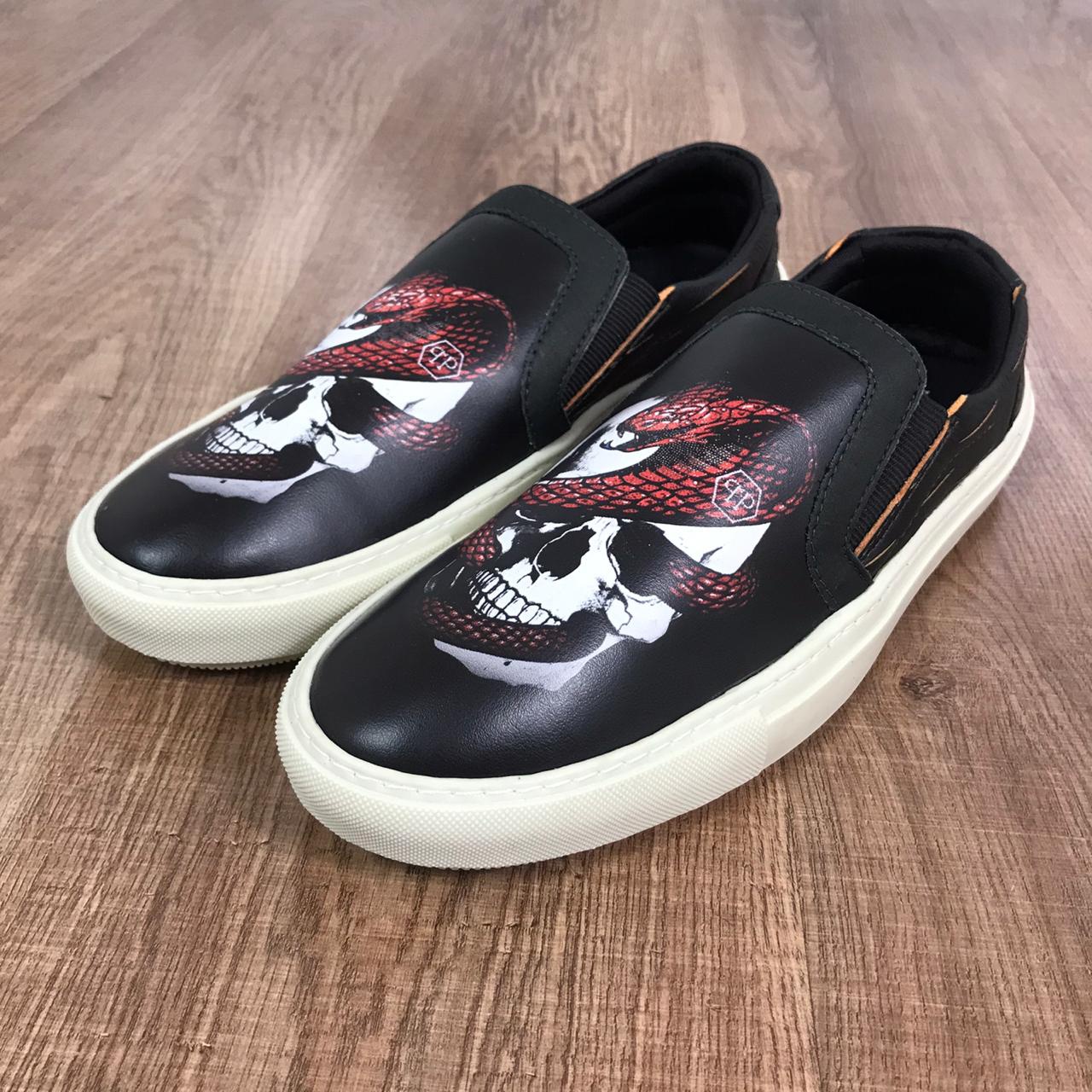 Sapatênis Philipp Plein - Slip-On | Dropa Já
