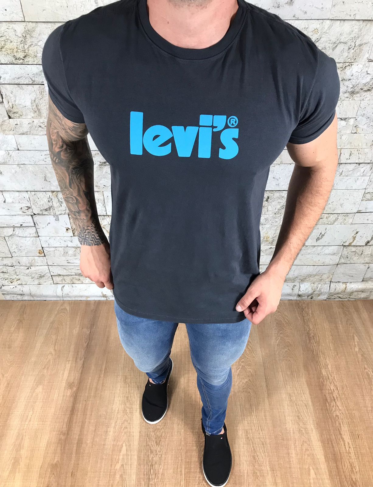 Camiseta Levis Grafite WEST