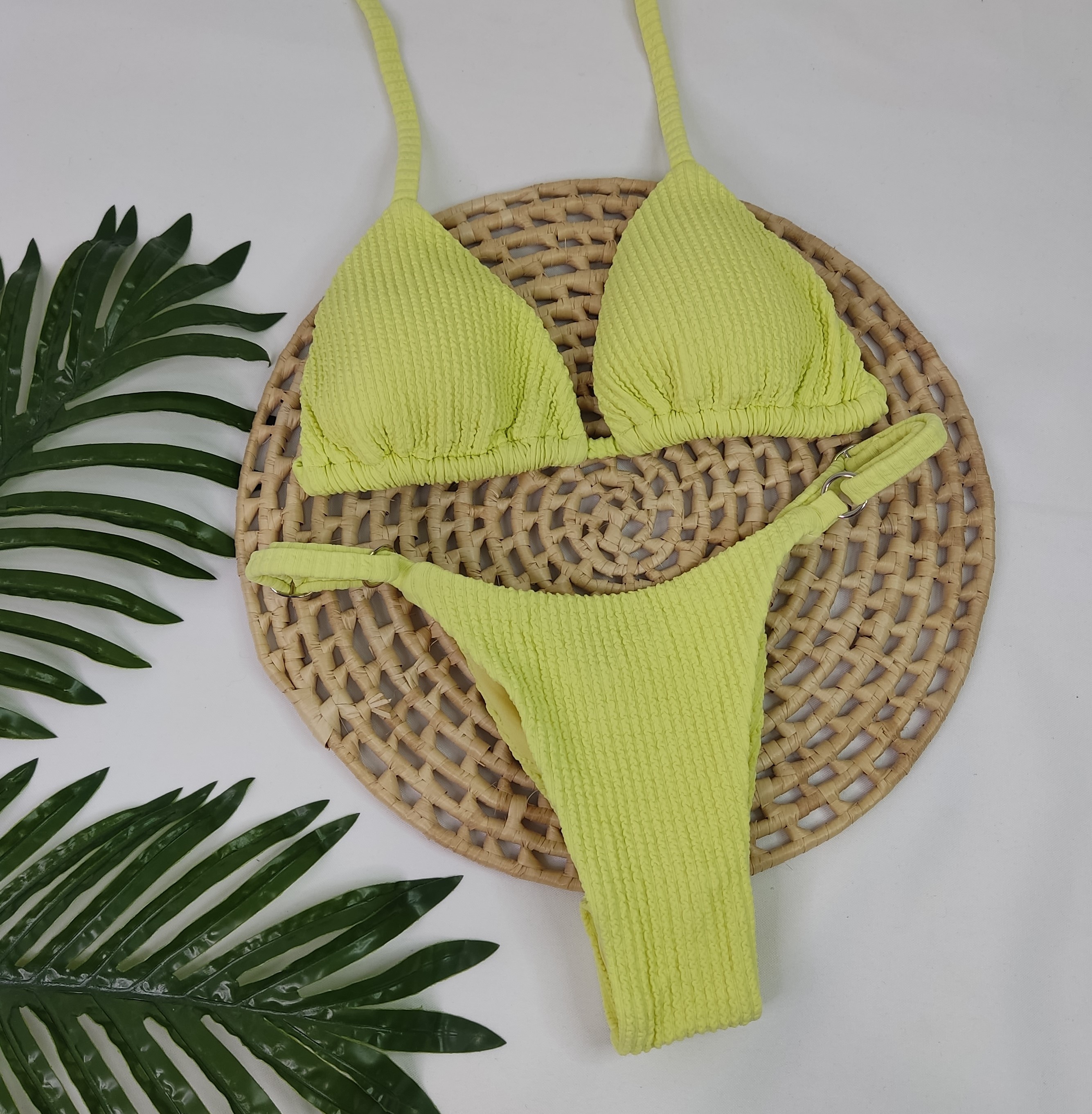 Conjunto Summer Twister Lima CARIOKAS MODA PRAIA