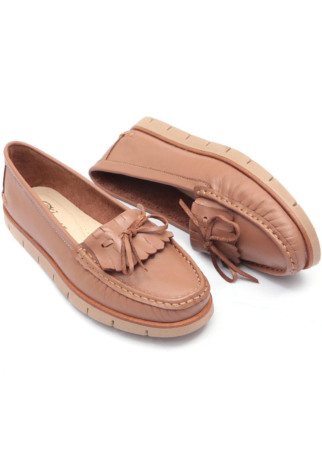 mocassim feminino plataforma