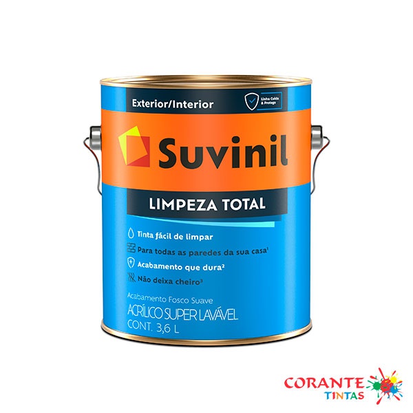 Limpeza Total 3 6l Suvinil Corante Tintas Papel de parede azul claro, azul turquesa, azul marinho, azul royal, azul escuro, azul celeste, etc. limpeza total 3 6l suvinil corante tintas