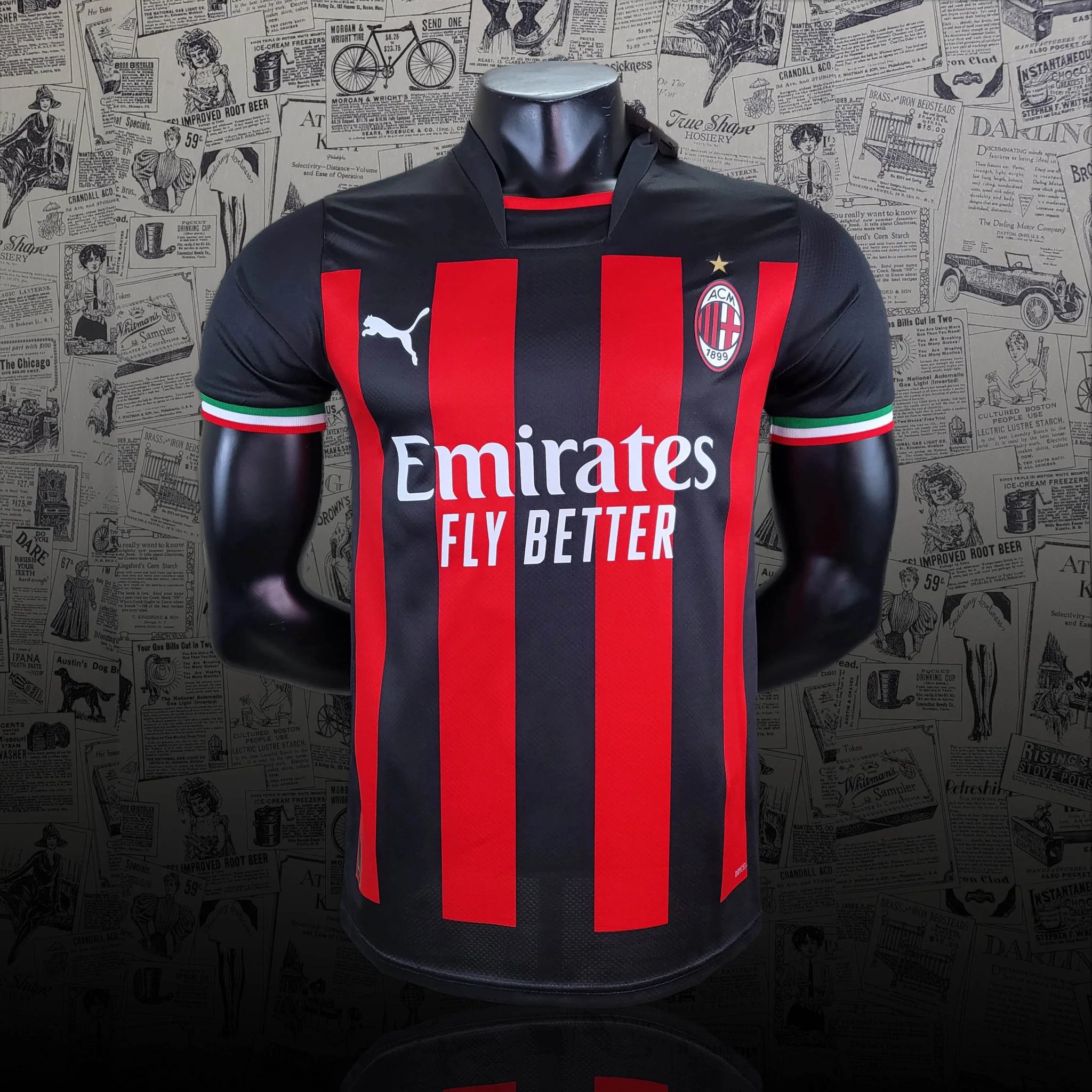 AC Milan Home 22 23 Jogador CATALOGO