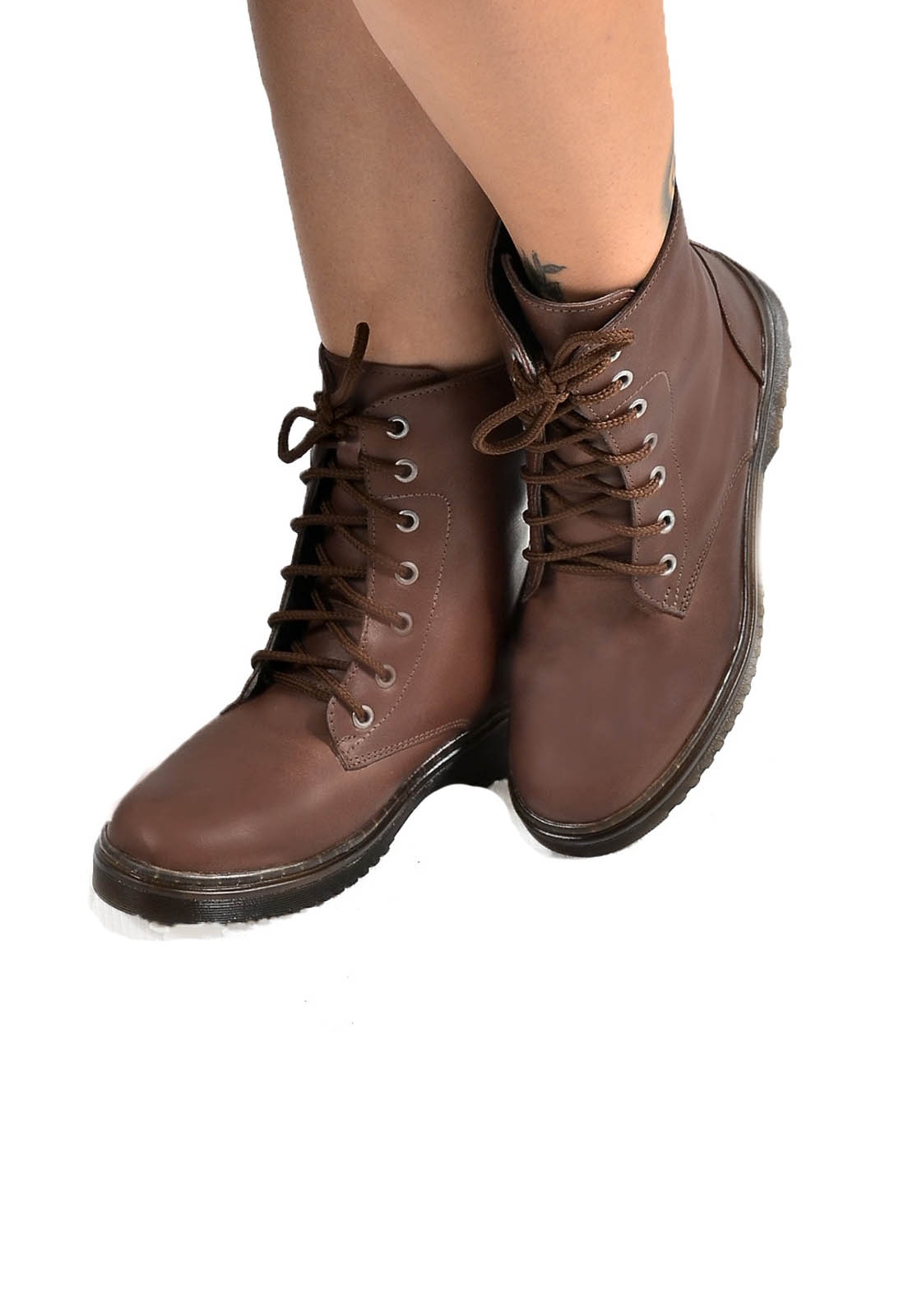 bota feminina cano curto para trabalhar