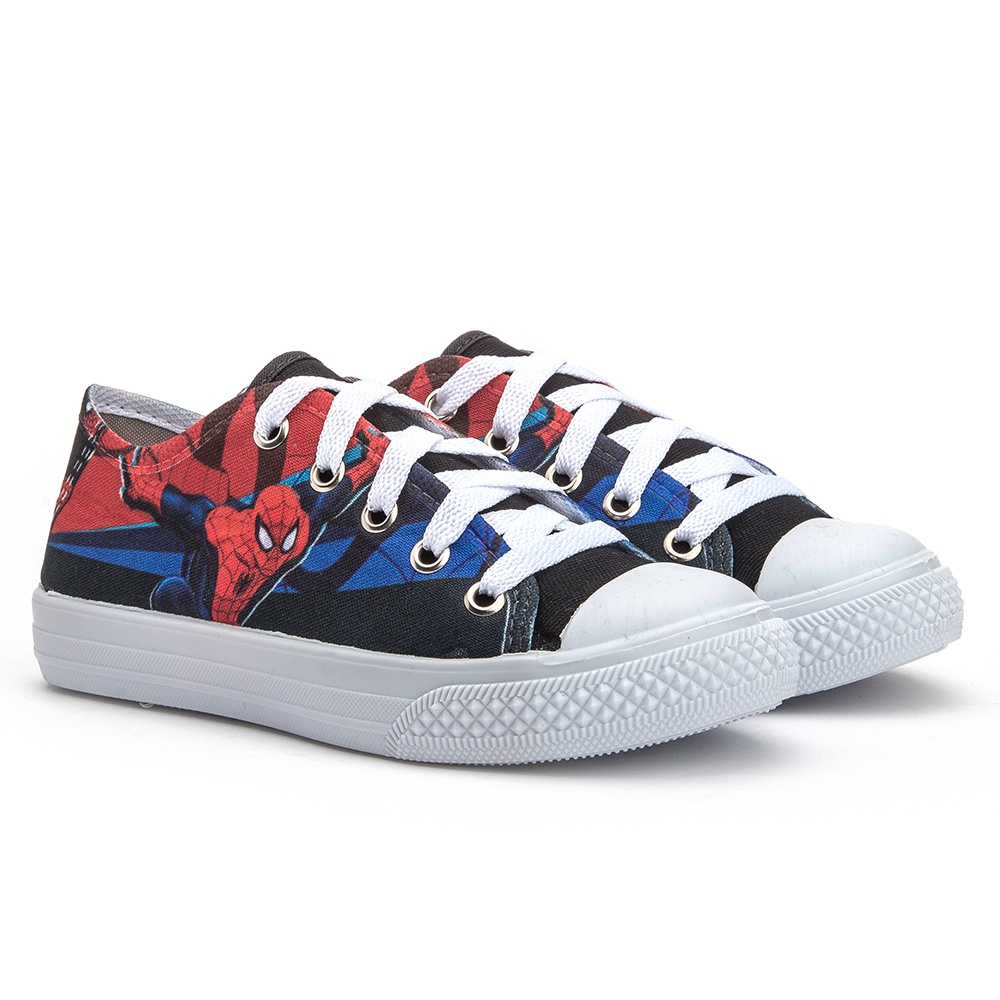 sapatenis do homem aranha