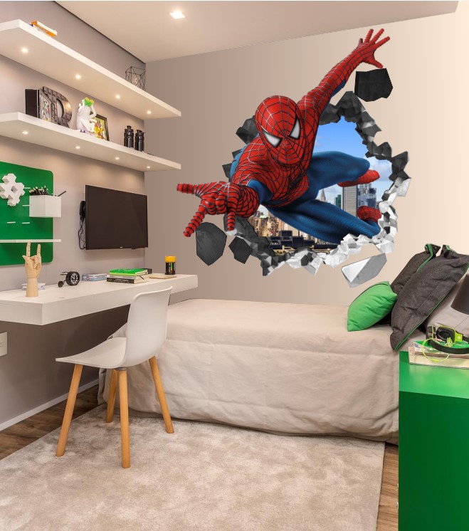 Adesivo de Parede Homem Aranha | KREATIVEADESIVOS