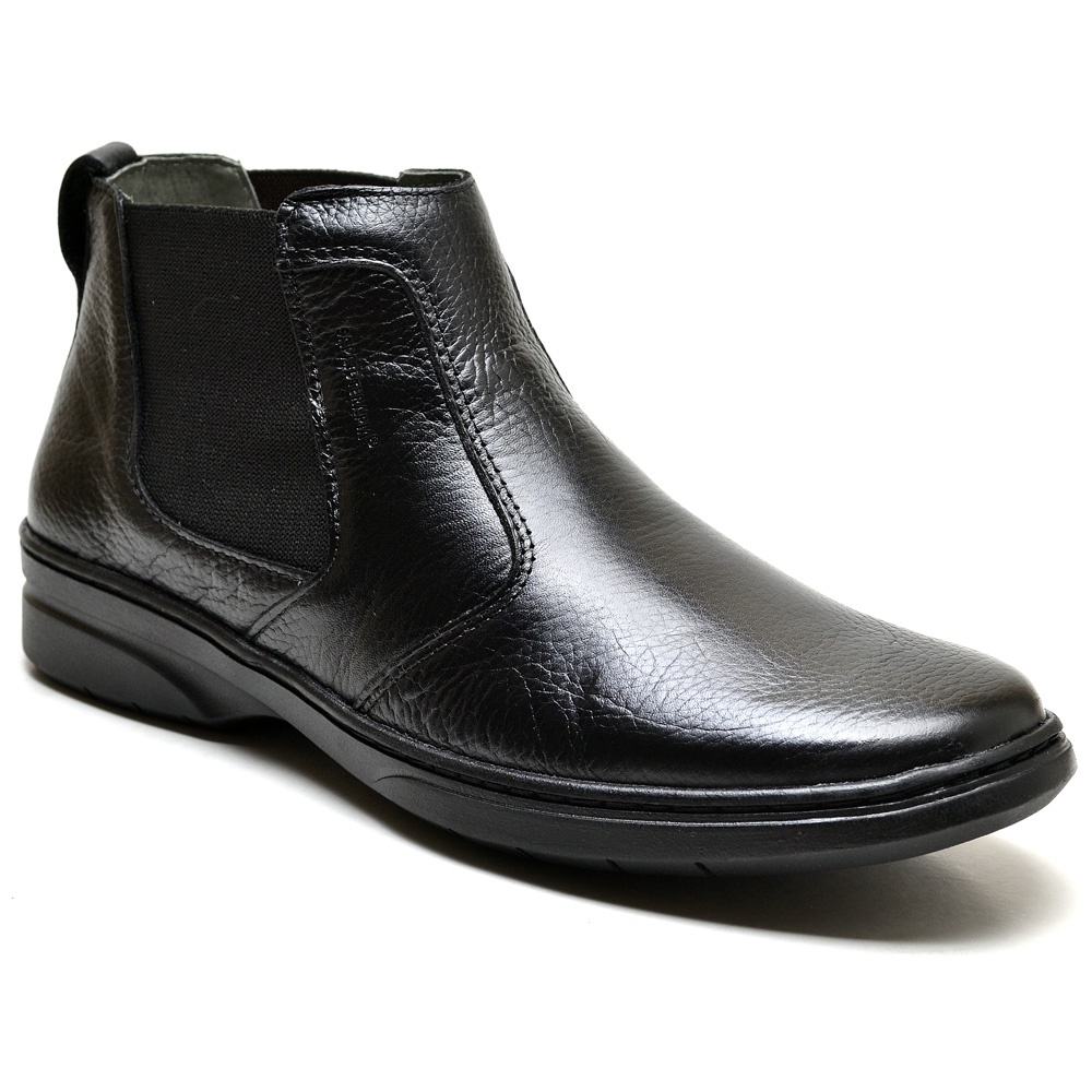 Bota de Elástico Sapatoterapia Amortecedora Preto Virtus 44703-1 |  SAPATOTERAPIA