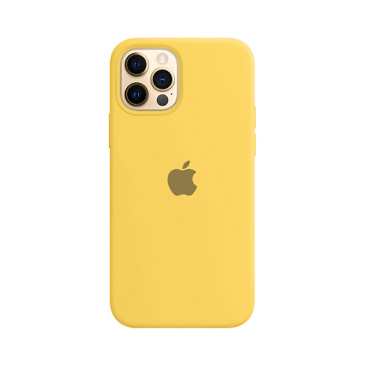CASE CAPINHA IPHONE 12 PRO MAX SILICONE AMARELA | MCELL IMPORT
