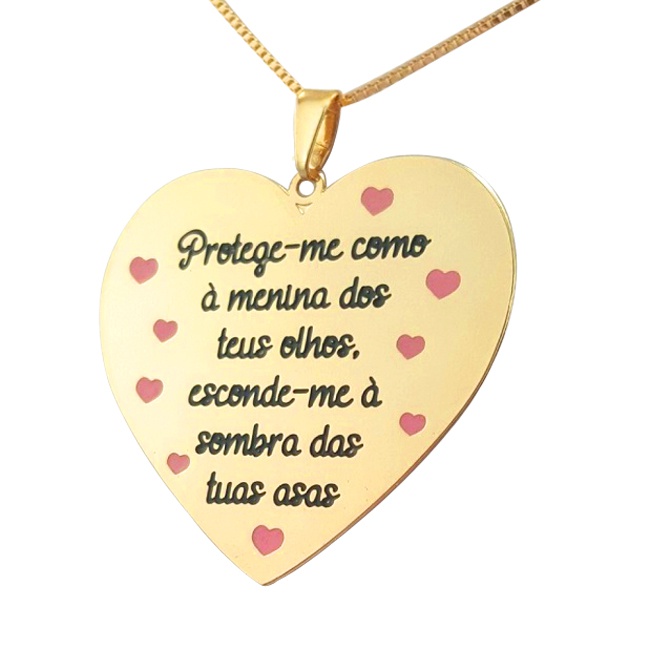 Coracao Com Frase Modabelle
