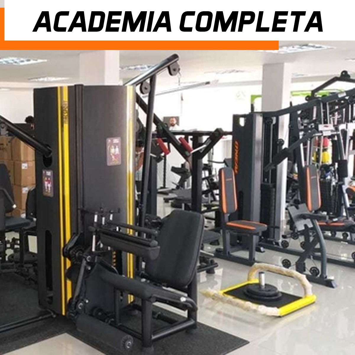Academia De Musculação Com Aparelhos Aulas - Compacta Natural Fitness