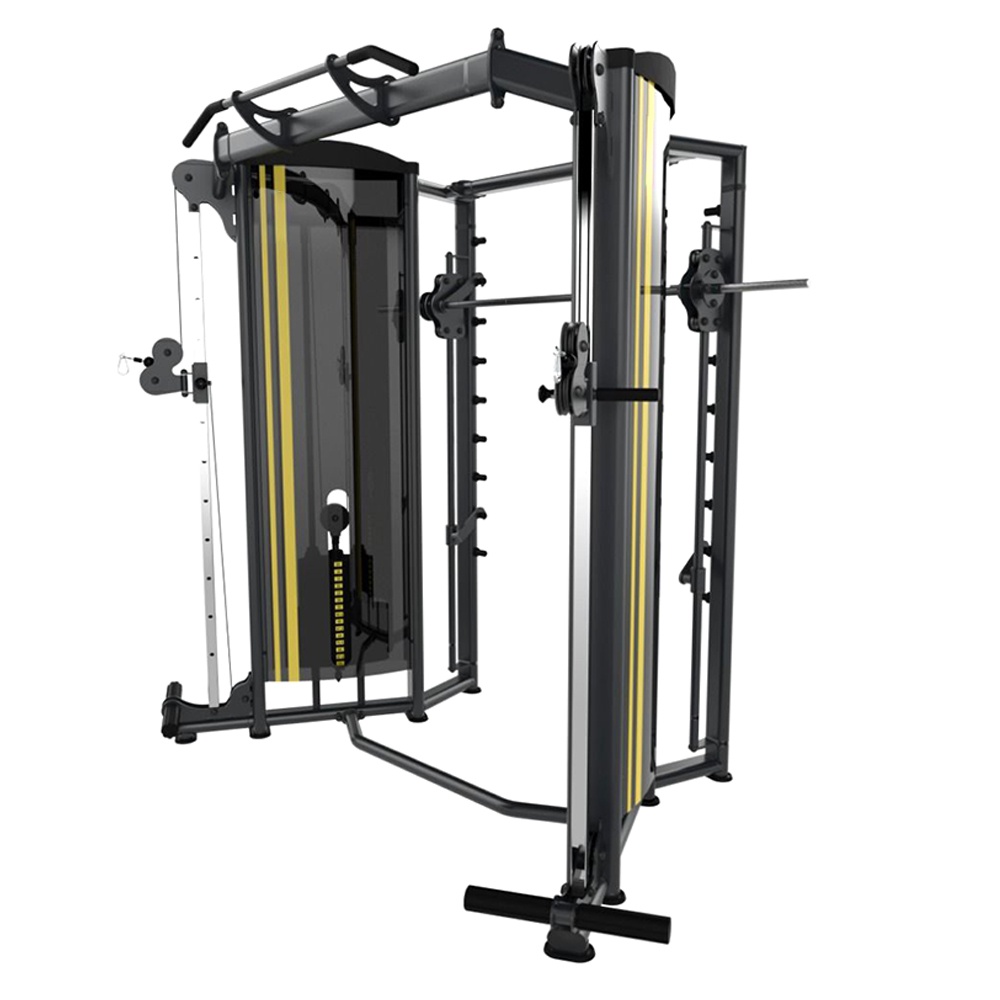 Aparelho Crossover Angular com Smith para Musculação - Evo | Natural Fitness