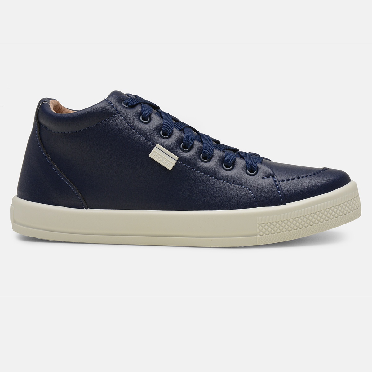 tenis cano alto azul marinho