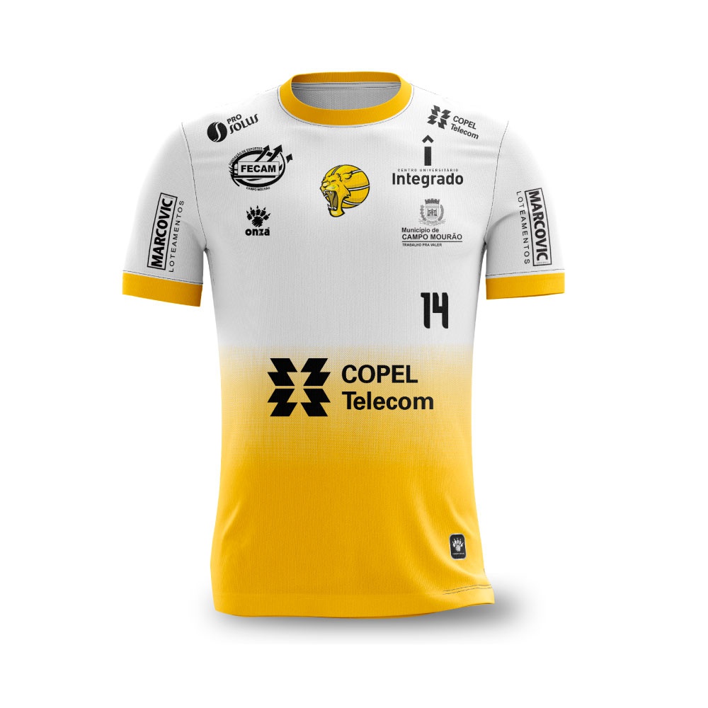 Camisa Basquete Campo Mourao 2 Onza