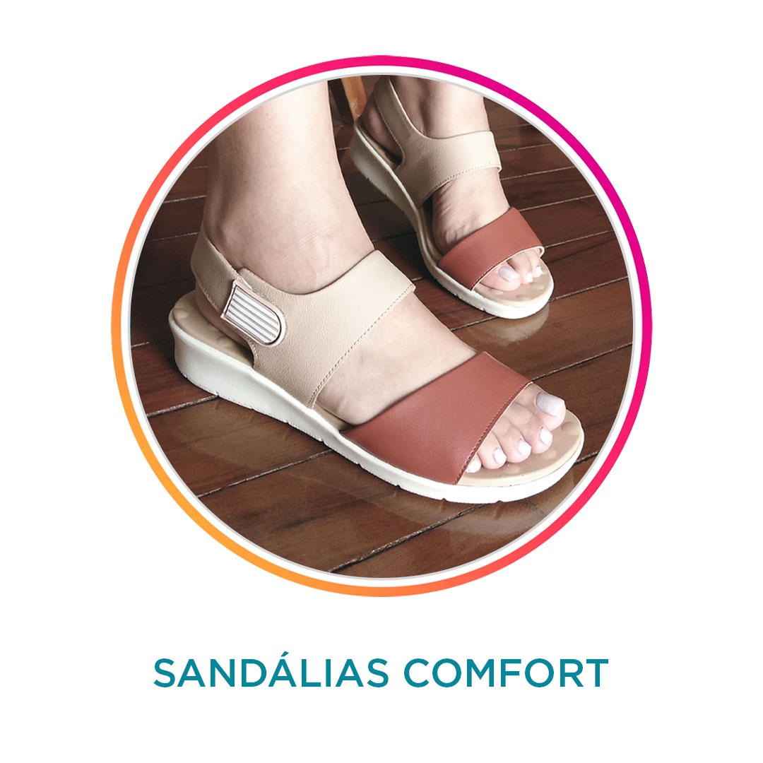 Sandálias Confortáveis