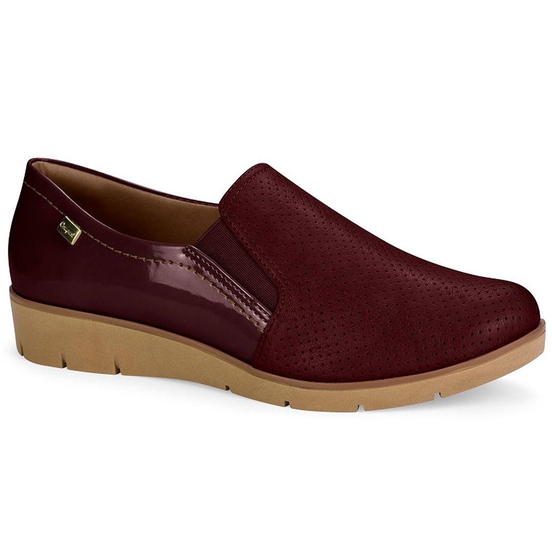 Sapato Casual para Esporão e Fascite Plantar - Rubro | Pé Relax Sapatos  Confortáveis