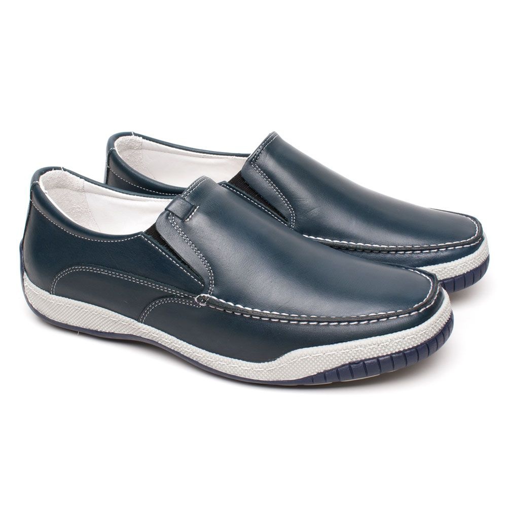 Sapato Social Florense Masculino Confort Branco