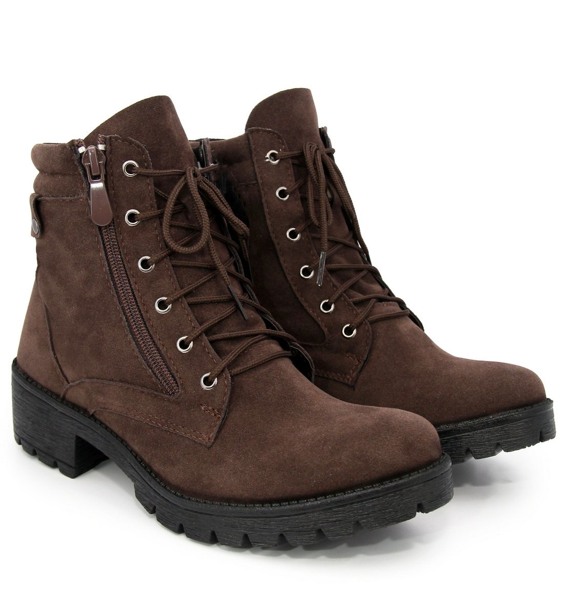 lace up boots without heel