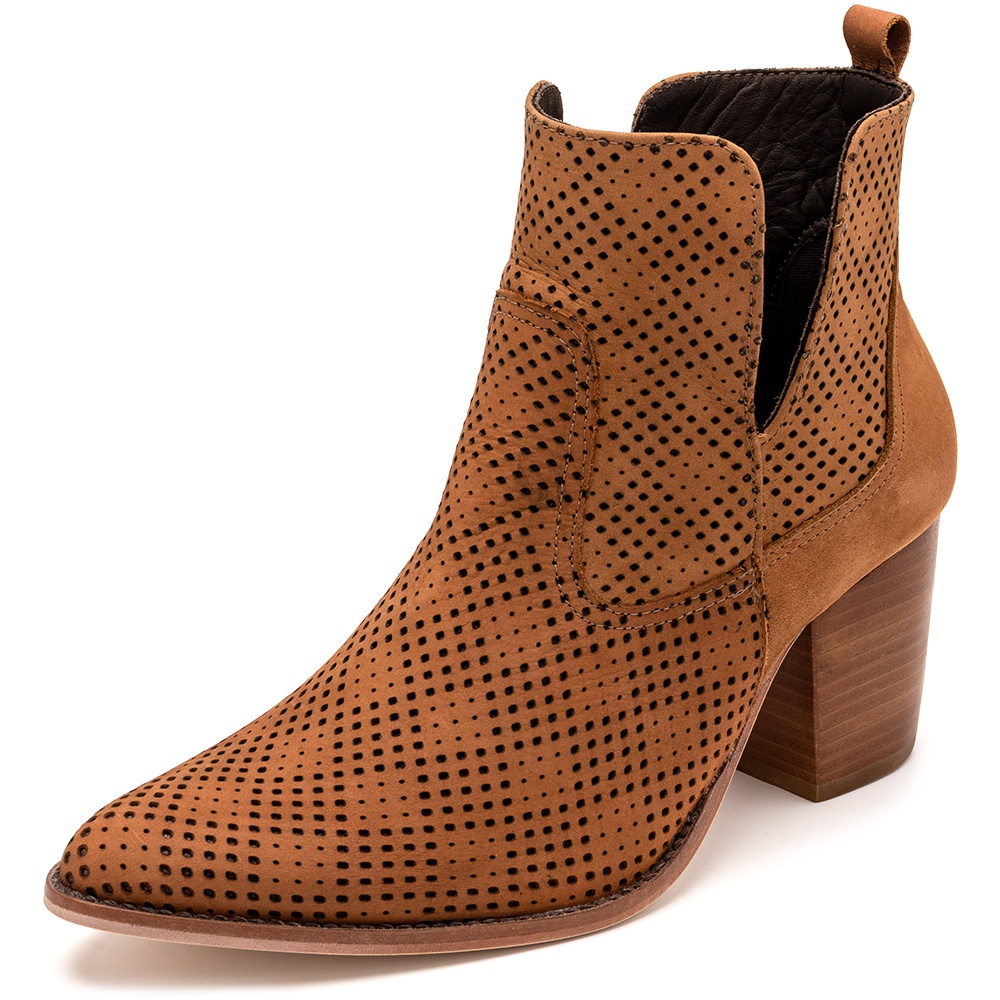 Bota Sândalo Feminina Clave De Fa Lee Castanho | CALÇADOS SANDALO