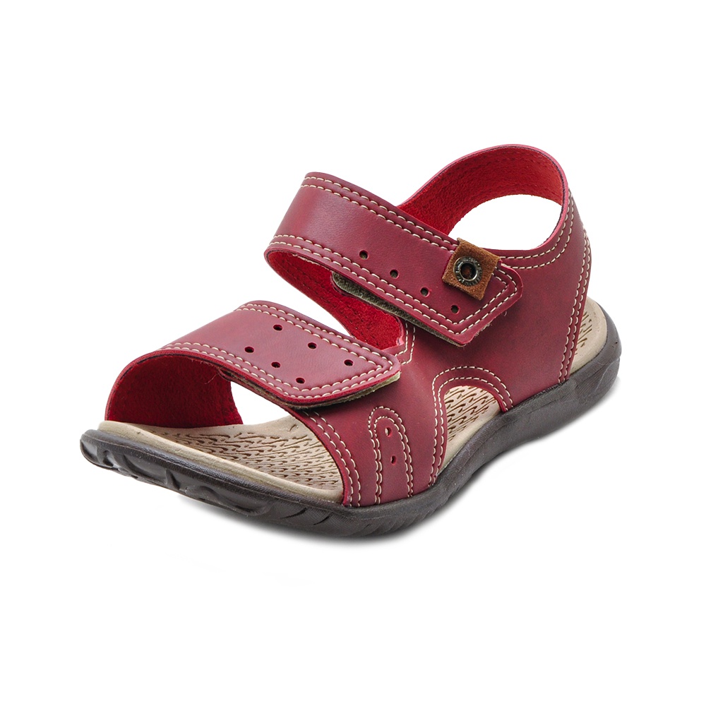 sandália masculina infantil klin urban sport couro