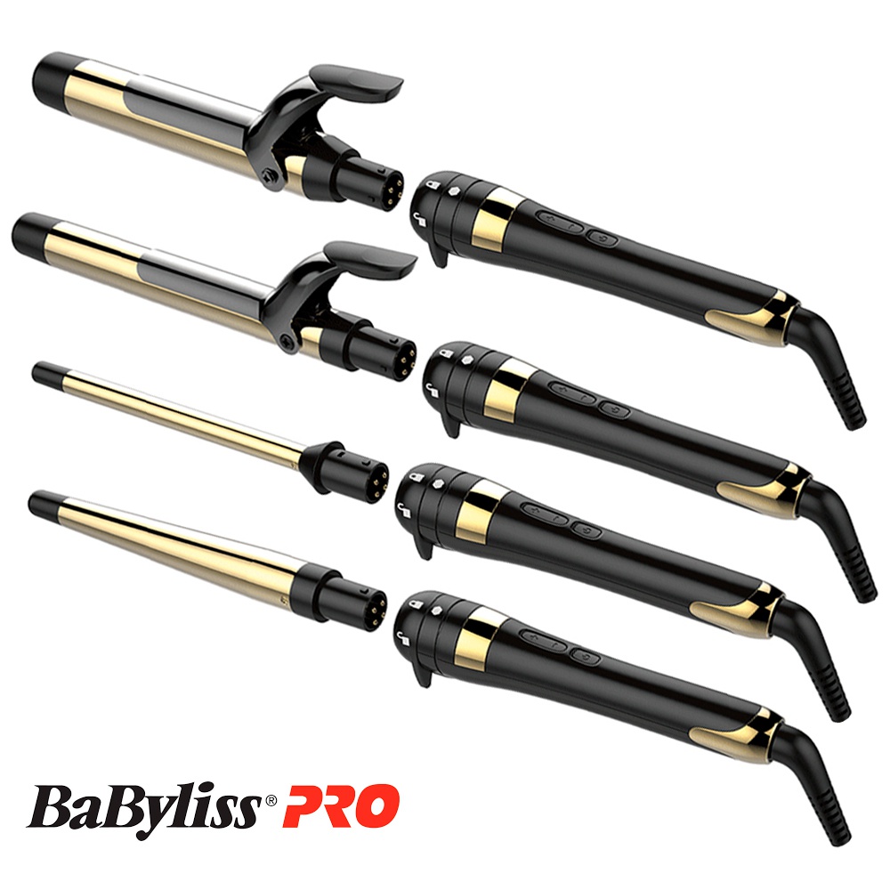 Kit Modelador BaByliss PRO Graphite Titanium Ion GXT Synergy 4 em 1