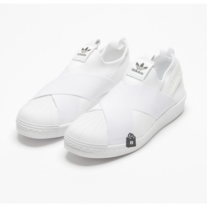 adidas slip on branco