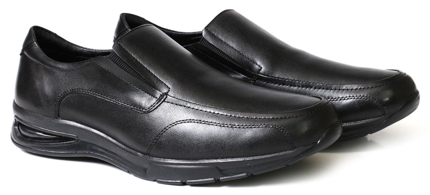 sapato social com amortecedor em gel