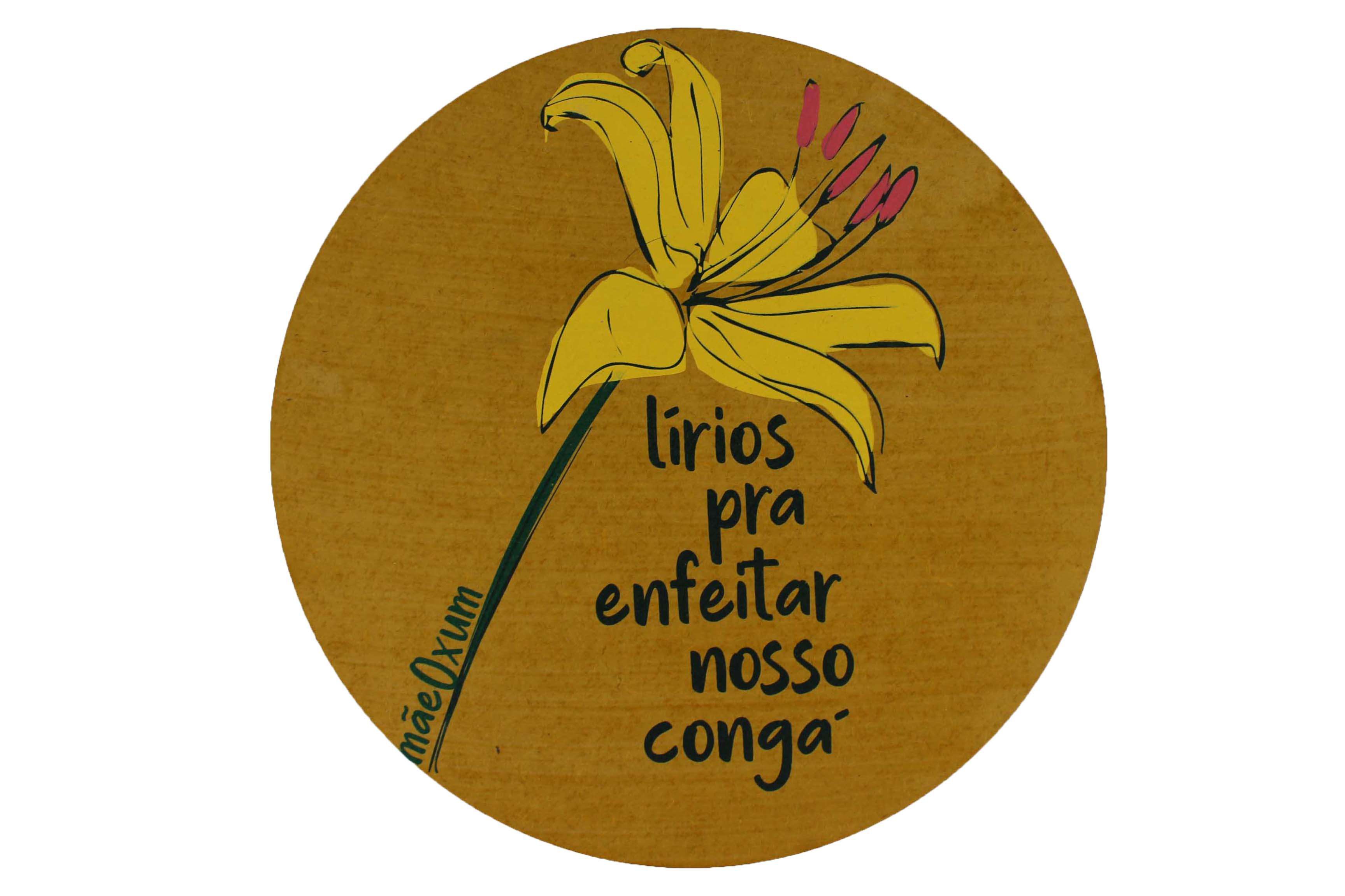 Quadro Redondo Mae Oxum Tertulia Produtos Literarios