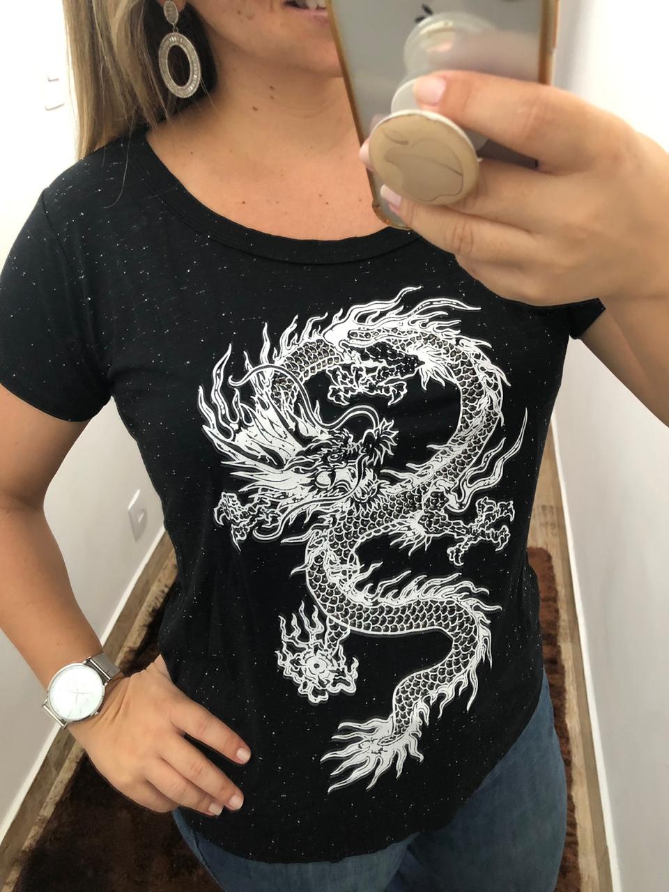blusa de dragão