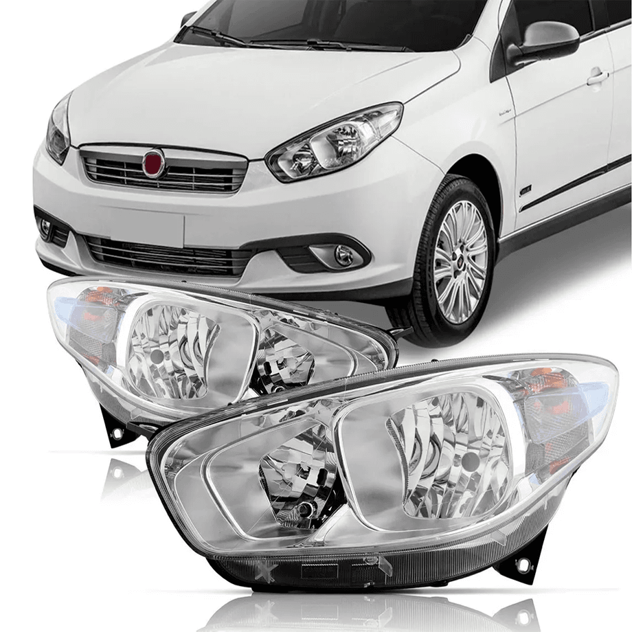 Farol Grand Siena 2012 em diante - Importado | Dominio Auto Peças