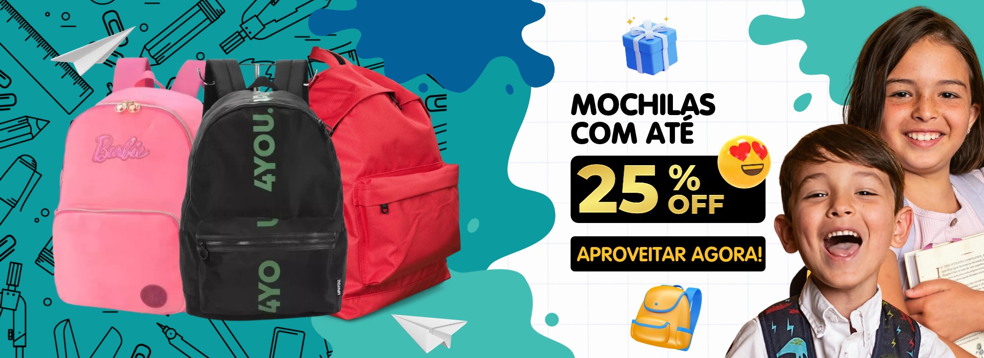 mochilas na Baiuca