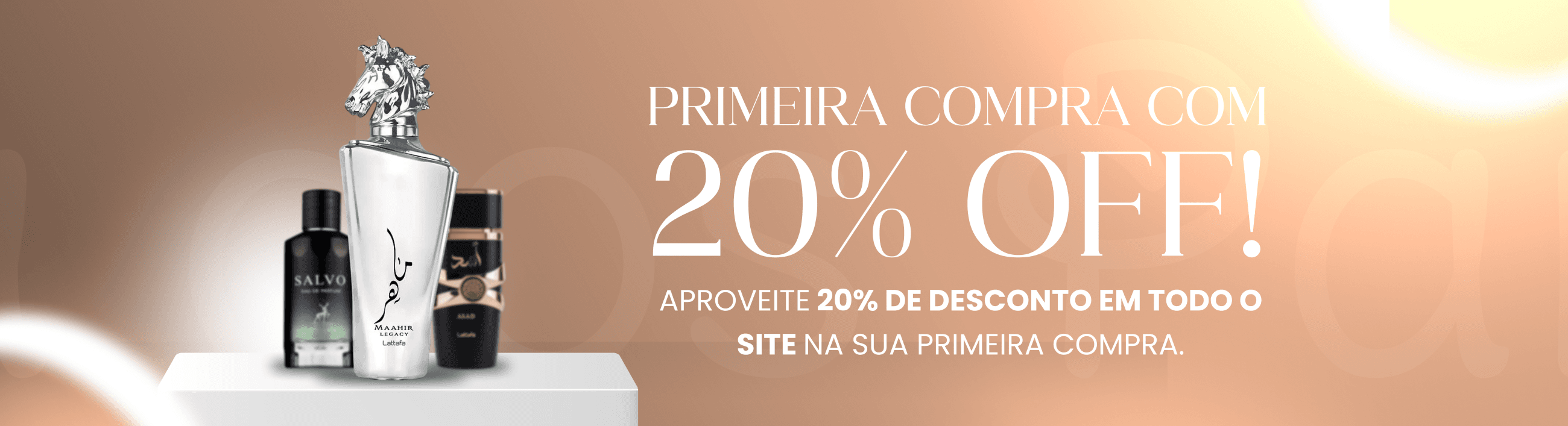 Primeira Compra - Perfumes Árabes