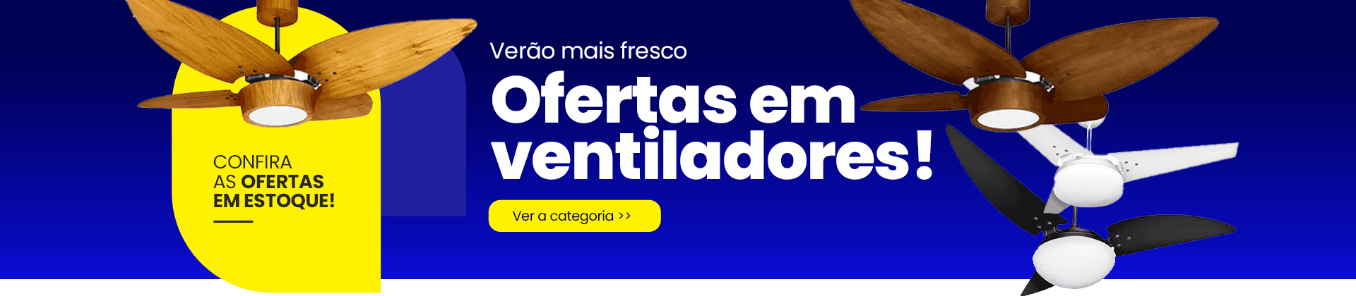 Ofertas em ventiladores