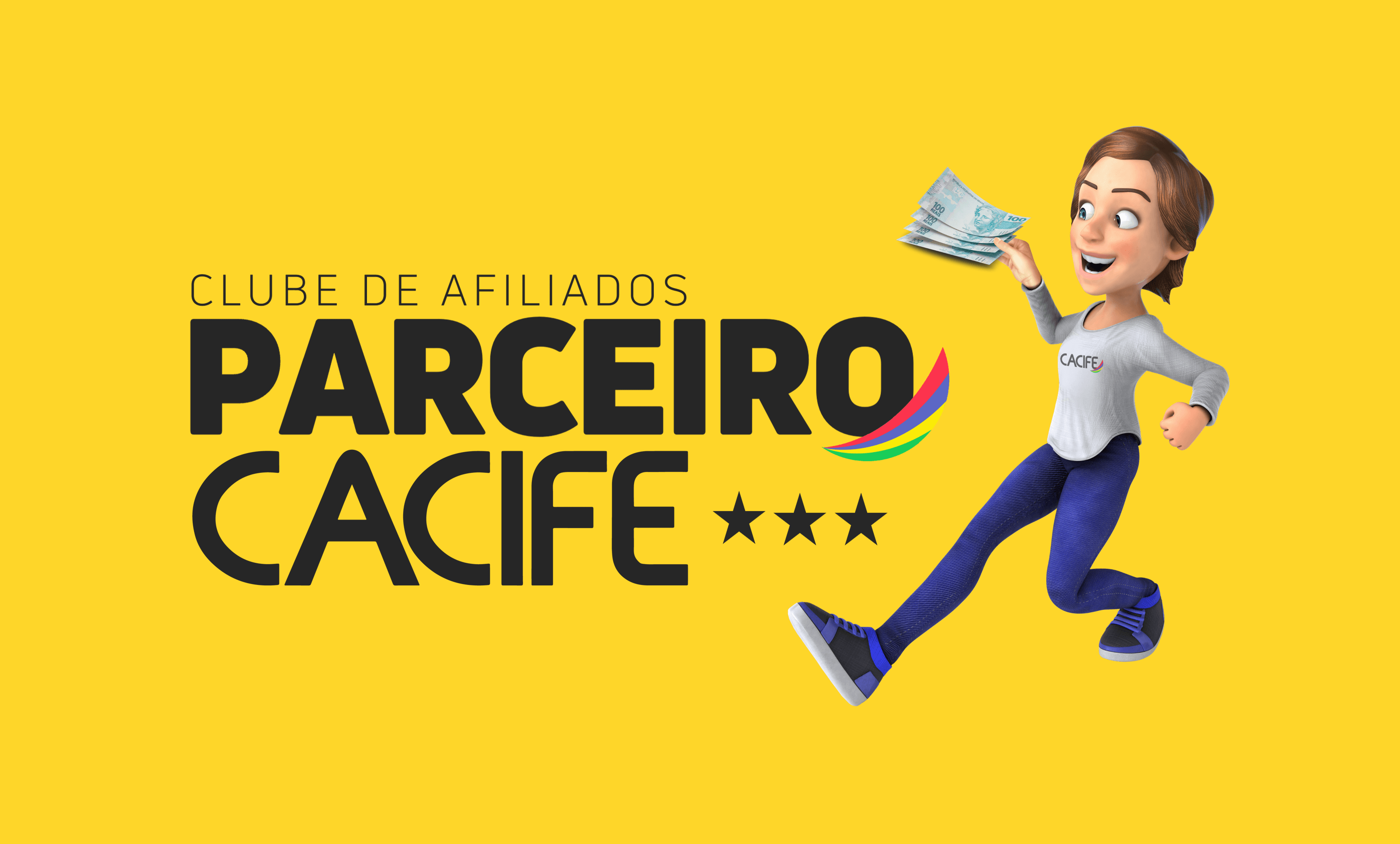 Cadastre-se no Clube de Afiliados CACIFE!