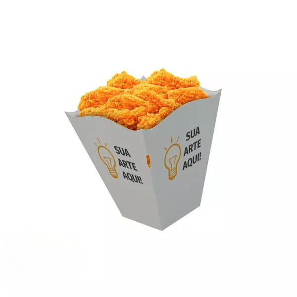BOX FRANGO FRITO PERSONALIZADO | CaixaMix Embalagens
