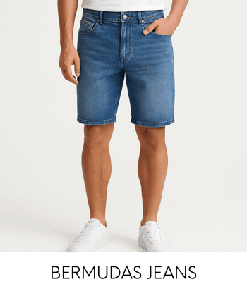 Bermudas jeans
