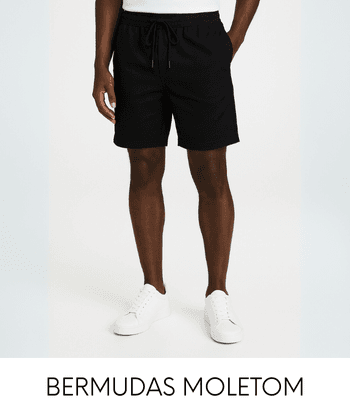 Bermudas moletom