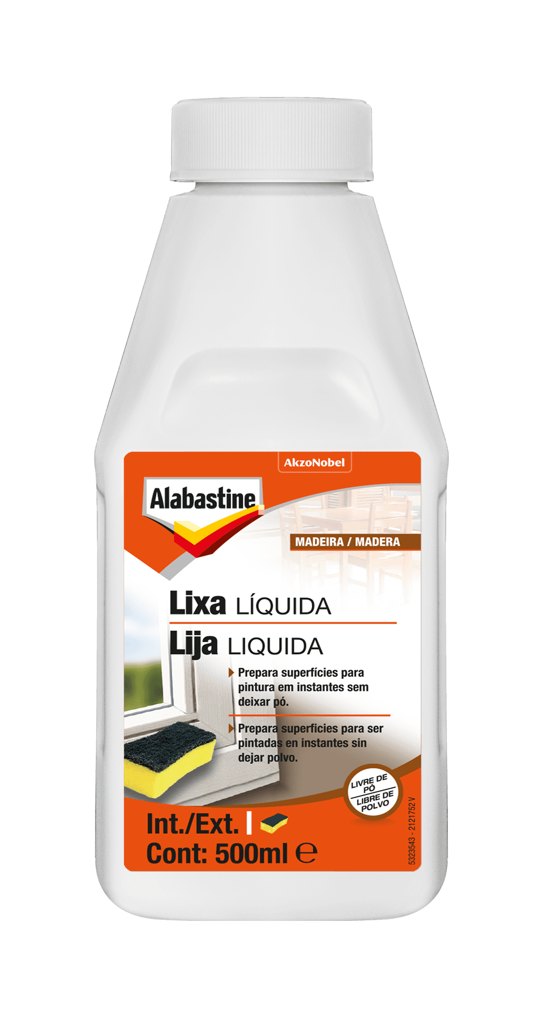 Lixa Alabastine Líquida 500mL