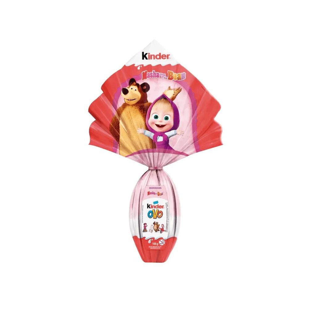 OVO KINDER MASHA E O URSO 100G | CHOKDOCE