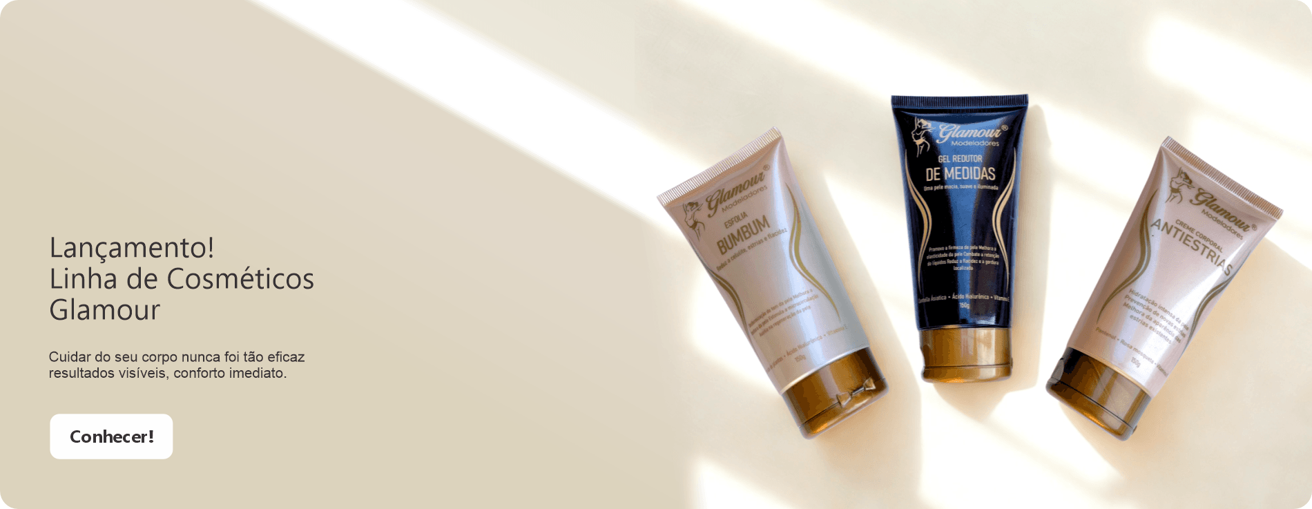 Banner Cosméticos Glamour