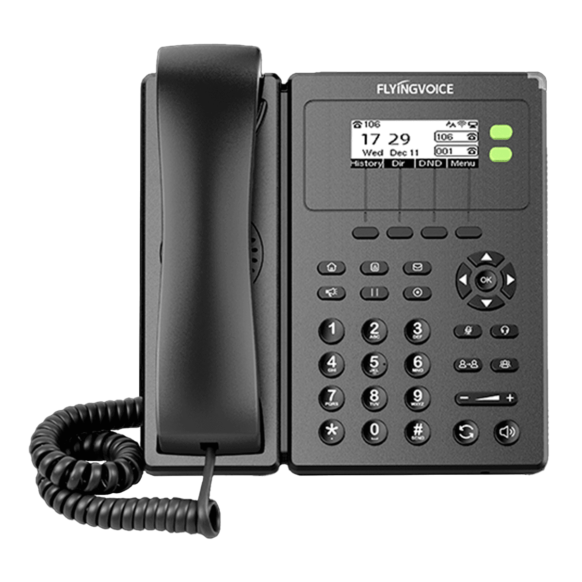 Telefone IP FIP10P FlyingVoice | C&M Store