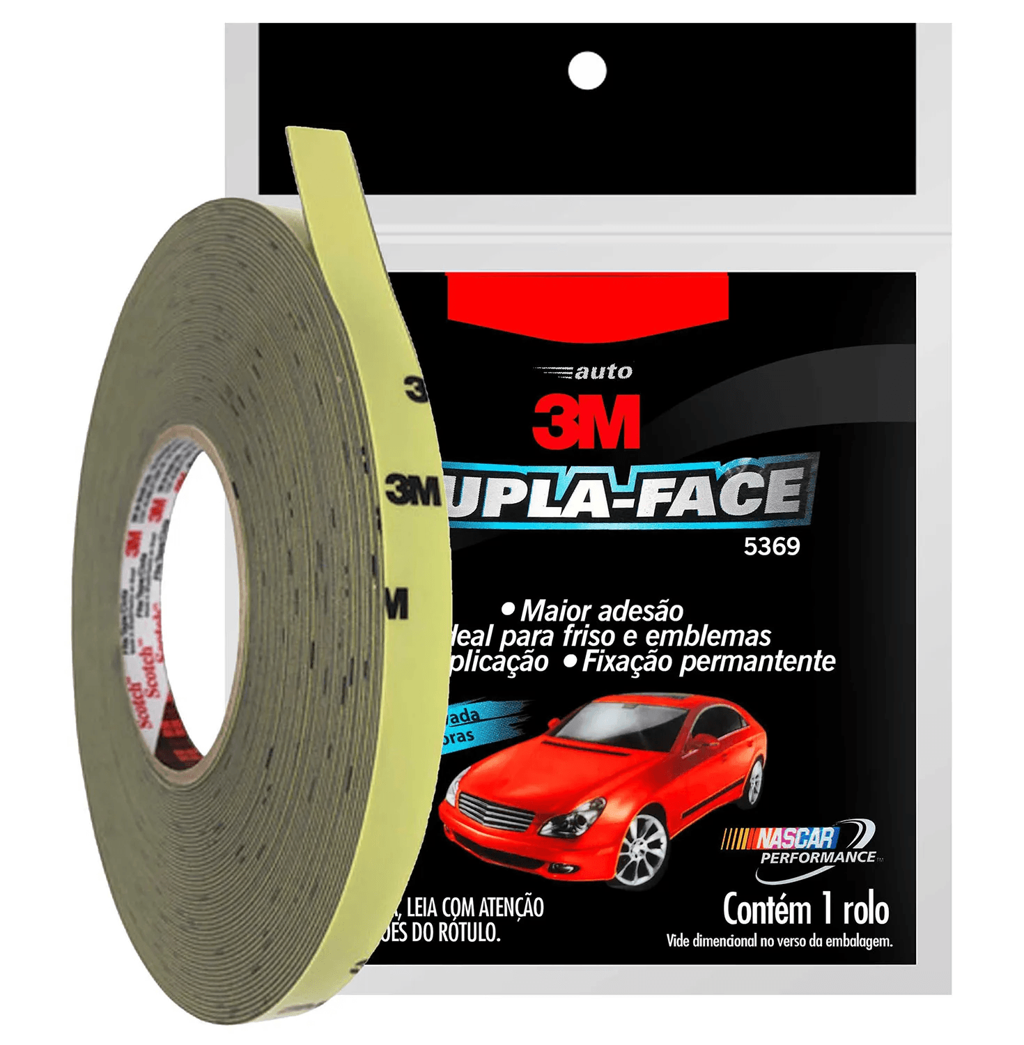 FITA DUPLA FACE 12MM X 20M 5369 - 3M | CONSTRUTINTAS